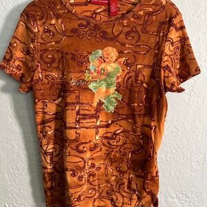 NWT Gloria Vanderbilt Angel Tee